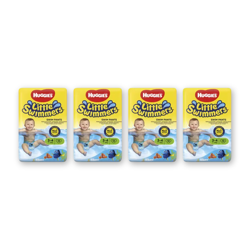 Little swimmers maat 3-4 4-pack