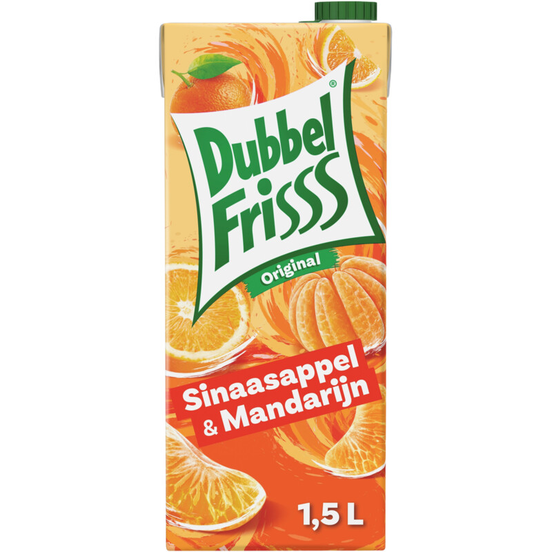 DubbelFrisss Sinaasappel & mandarijn
