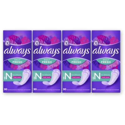pdp-image-Always Dailies Fresh Normal 4-pack