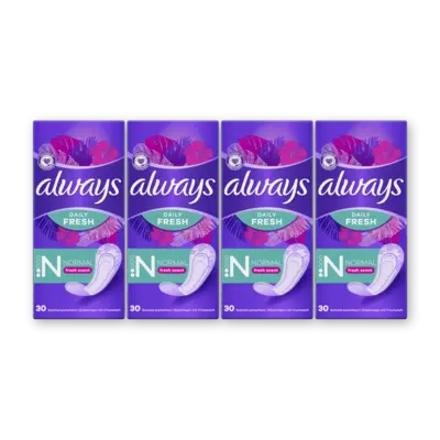 pdp-image-Always Dailies Fresh Normal 4-pack