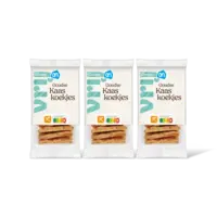 AH Glutenvrij Goudse kaaskoekjes 3-pack