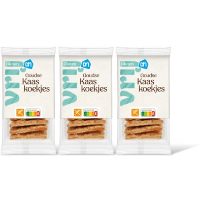 pdp-image-AH Glutenvrij Goudse kaaskoekjes 3-pack