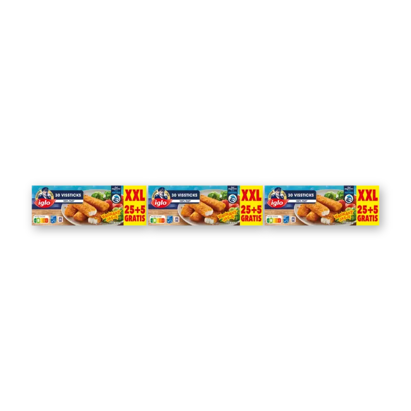 Iglo Vissticks 3-pack 840 gr