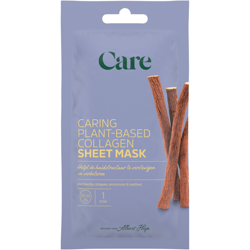 Een afbeelding van Care Caring plant-based collagen sheet mask