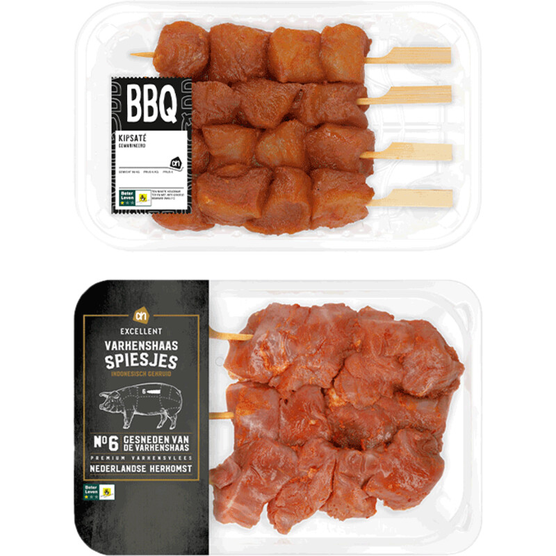 Een afbeelding van AH BBQ Spies Pakket