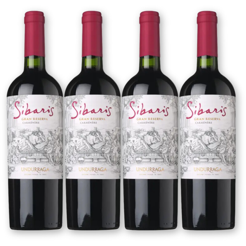 Sibaris Sibaris Carmenère GR 4 flessen