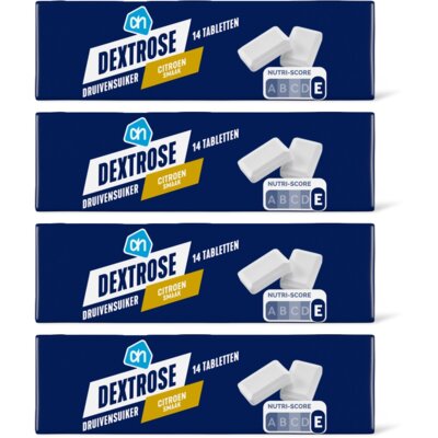 pdp-image-AH Dextrose tabletten citroen smaak 4-pack