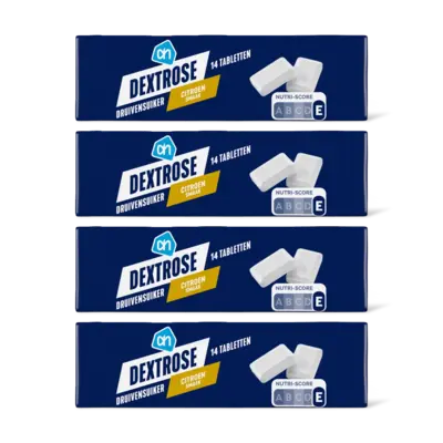 pdp-image-AH Dextrose tabletten citroen smaak 4-pack