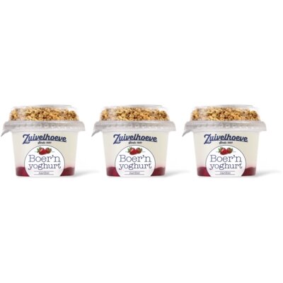 pdp-image-Zuivelhoeve Boer'n muesli aardbei 3-pack