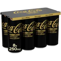 Coca-Cola Zero sugar zero caffeïne 8-pack
