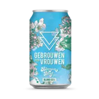 Gebrouwen door vrouw Bloesem bluf 0,5%