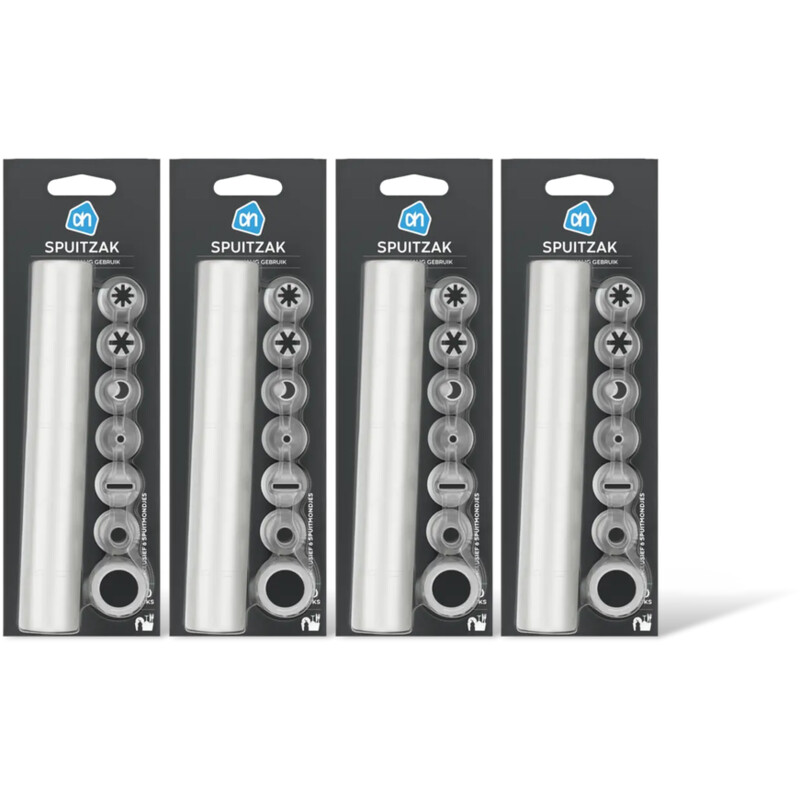 AH Spuitzakken met mondjes 4-pack