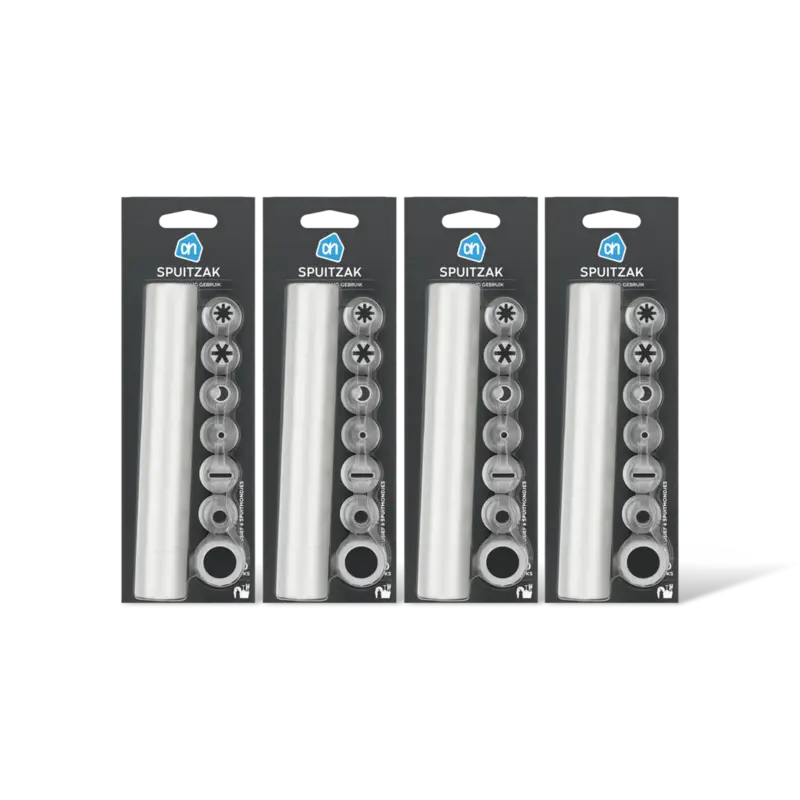 Spuitzakken met mondjes 4-pack