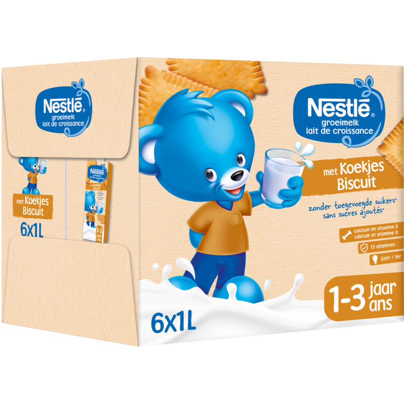 Een afbeelding van Nestlé Groeimelk 1+ koekjes bel