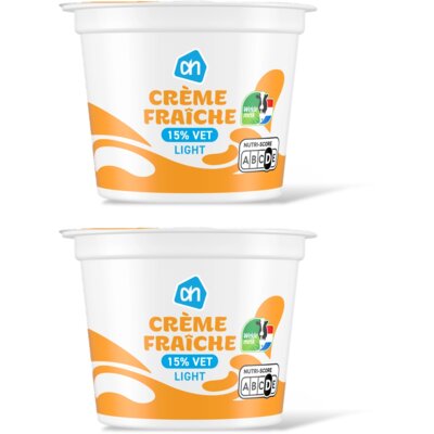 pdp-image-AH Creme fraiche light 15% vet 2-pack