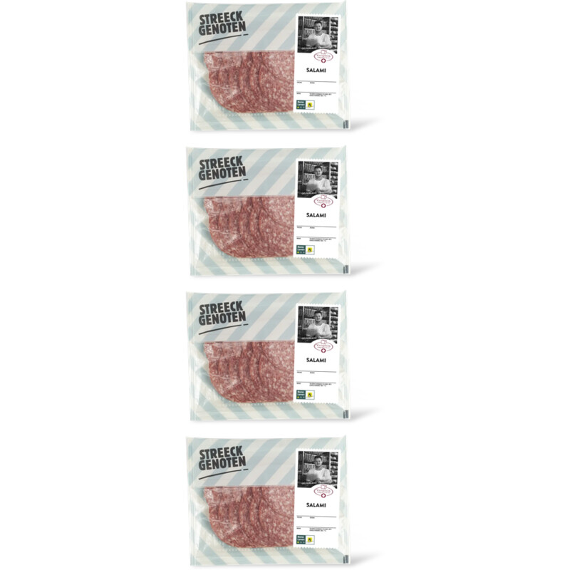 Streeckgenoten Salami 4-pack