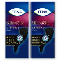 Tena Silhouette noir inlegkruisjes 2-pack