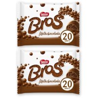 Bros Mini melkchocolade uitdeelzak 2-pack