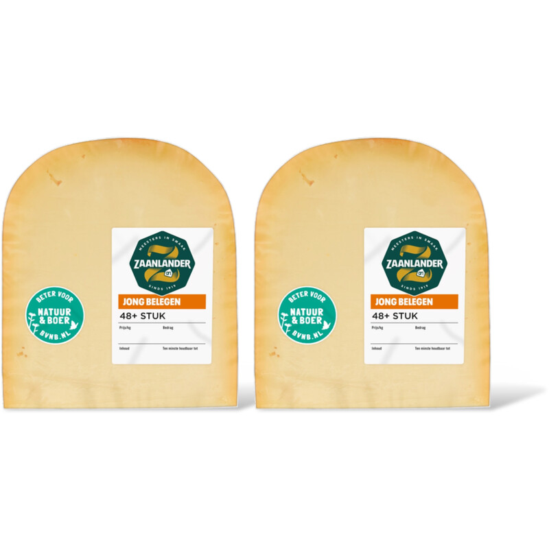 AH Zaanlander Jong belegen 48+ stuk 2-pack