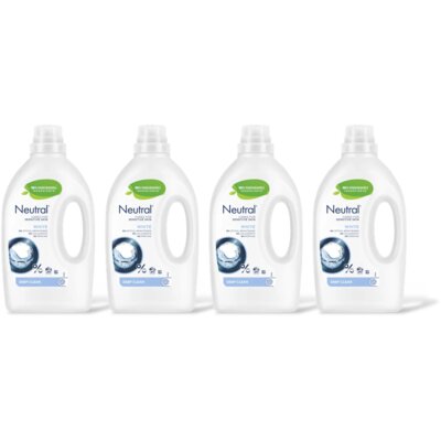pdp-image-Neutral Wit parfumvrij wasmiddel 4-pack