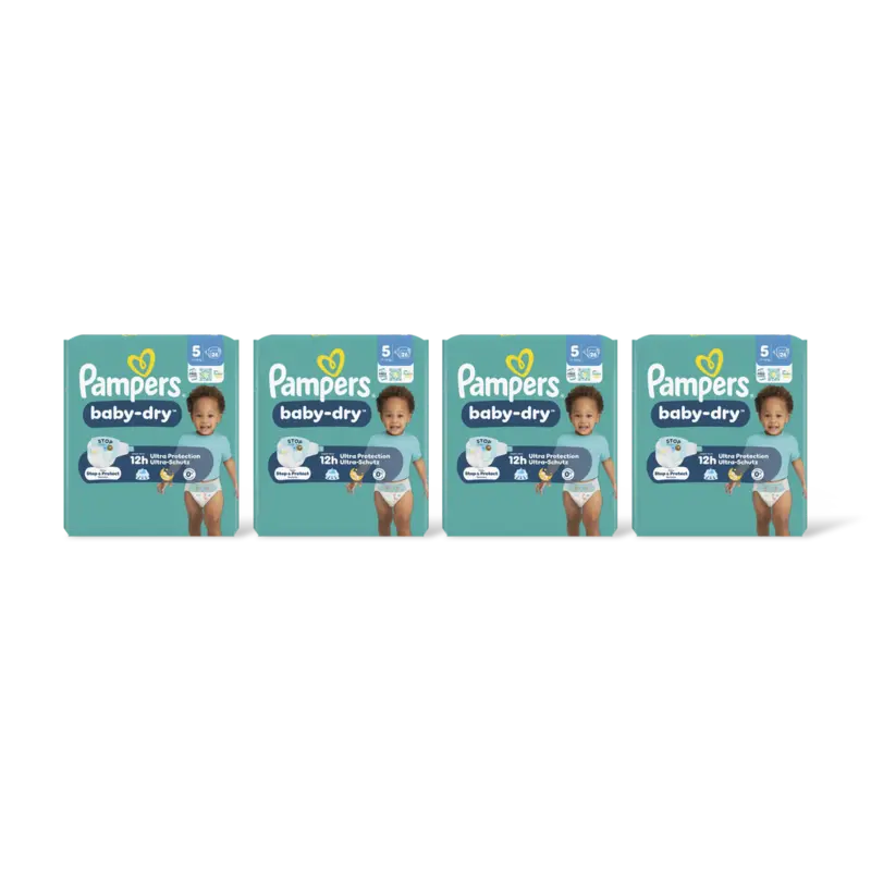 Baby-dry luiers maat 5 4-pack