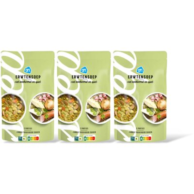 pdp-image-AH Erwtensoep met rookworst en spek 3-pack