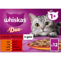 Whiskas Duo classic selectie in gelei