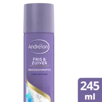 Andrélon Fris & zuiver droogshampoo voor vet haar
