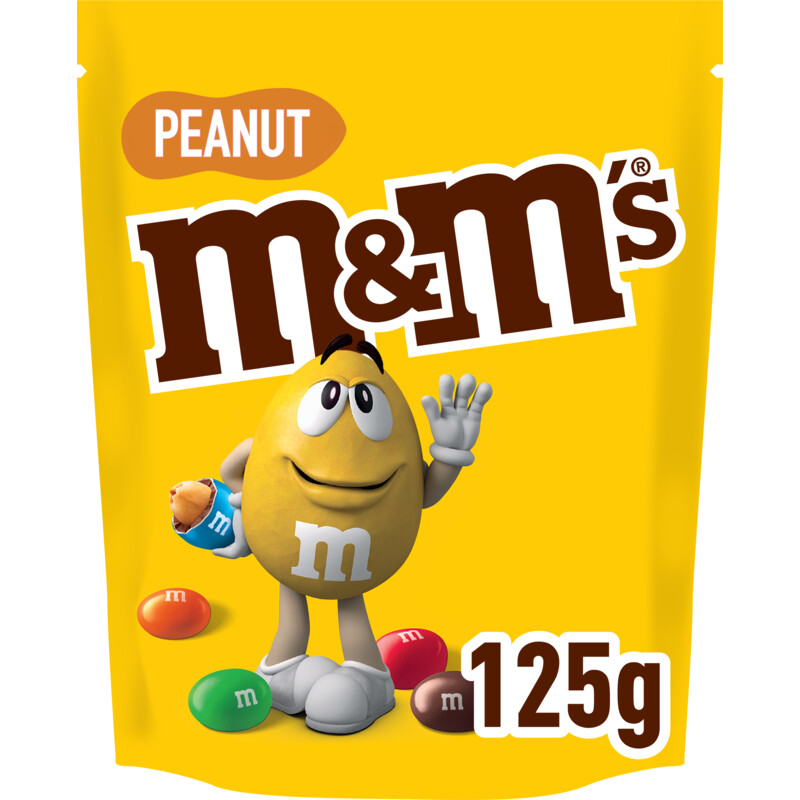 Een afbeelding van M&M'S Pinda melk chocolade