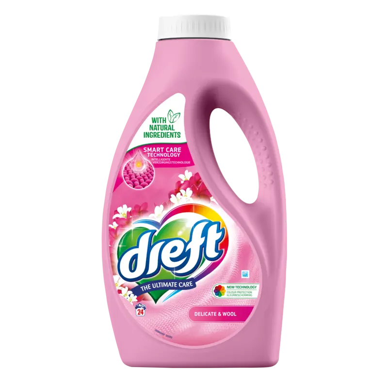 Dreft Ultimate care wasmiddel deli & wool
