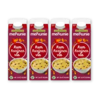 Melkunie Rum rozijnen vla 4-pack