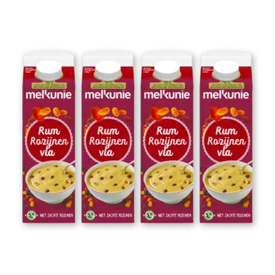 pdp-image-Melkunie Rum rozijnen vla 4-pack