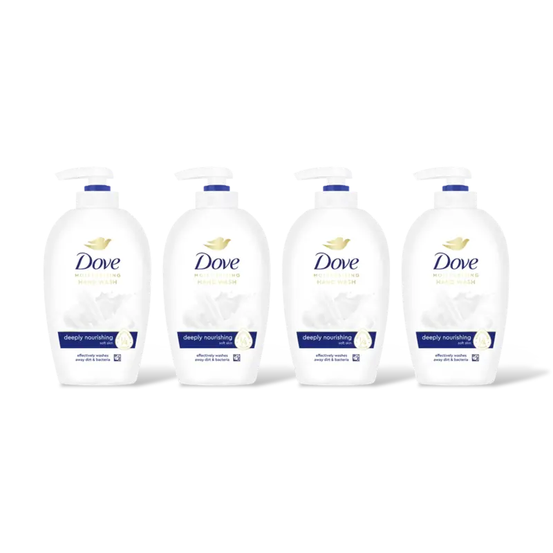 Dove Deeply nourishing handzeep 4-pack