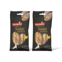 Rosewood Twister with chicken medium 2-pack