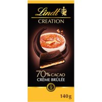 Een afbeelding van Lindt Creation crème brûlée pure chocolade