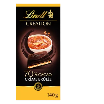 pdp-image-Lindt Creation crème brûlée pure chocolade