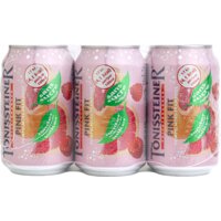 Tönissteiner Pink fit pompelmoes framboos 6-pack bel