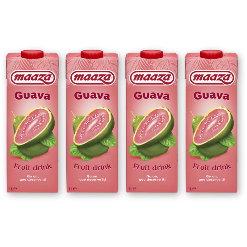 Maaza Guave fruit drink 4-pack