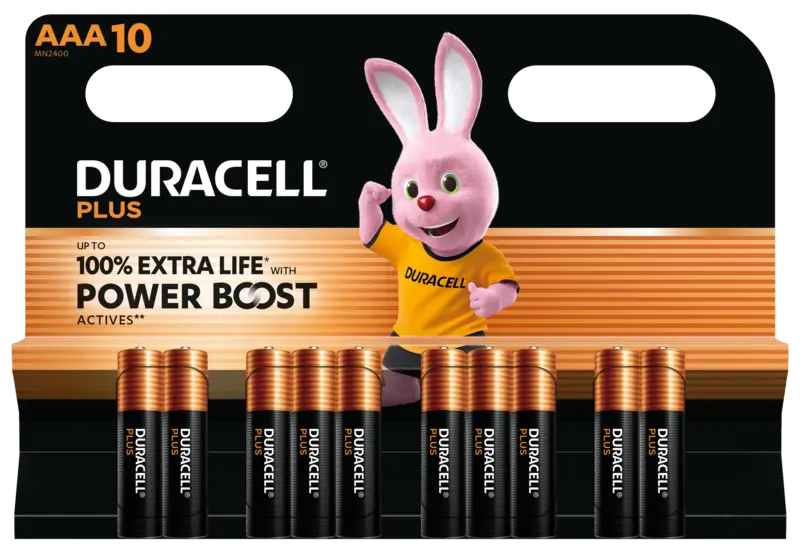 Duracell Plus powerboost AAA