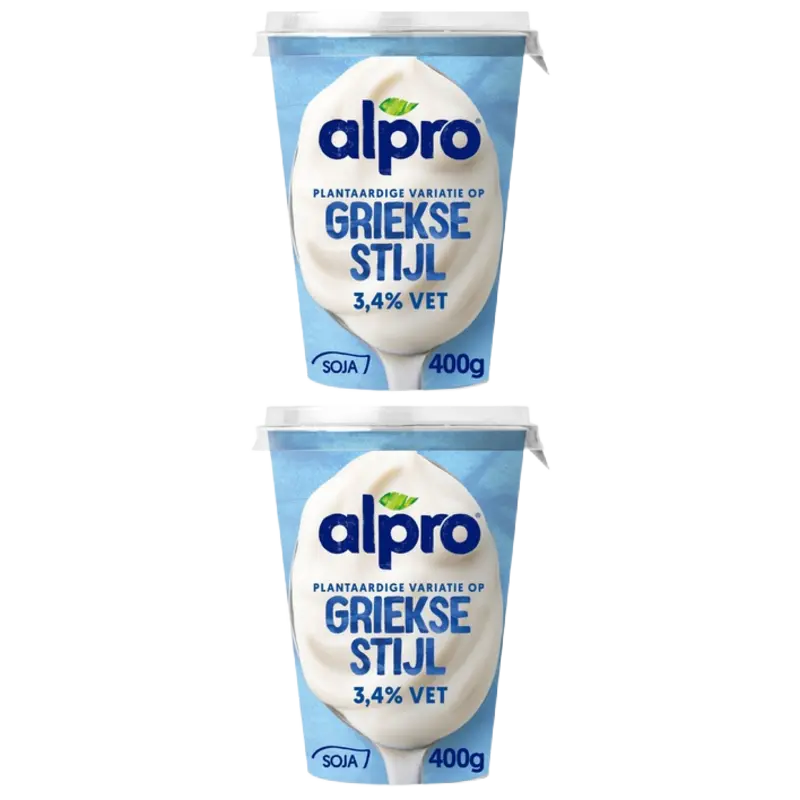 Alpro Plantaardig Griekse stijl 2-pack
