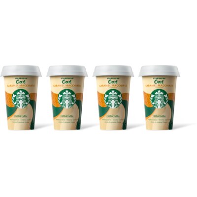 pdp-image-Starbucks Oat caramel macchiato ijskoffie 4-pack