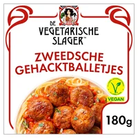 Vegetarische Slager Vegan Zweedsche gehacktballetjes