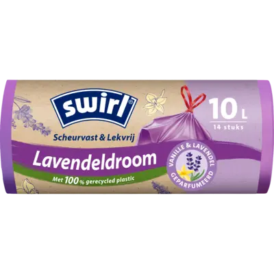 pdp-image-Swirl Vuilniszakken lavendeldroom 10 liter