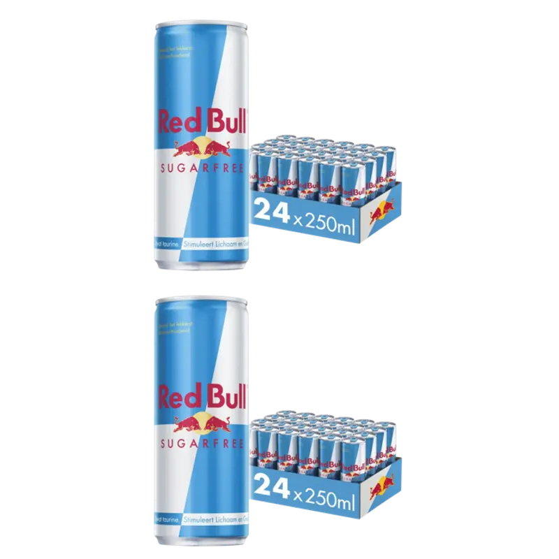 Energy drink suikervrij 2x 24-pack