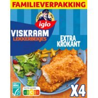 Een afbeelding van Iglo Viskraam lekkerbekjes familieverpakking