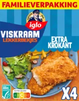 Iglo Viskraam lekkerbekjes familieverpakking