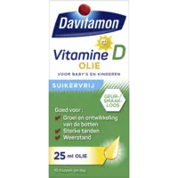 Davitamon Vitamine d olie voor baby's en kinderen