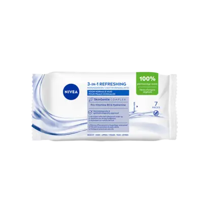 pdp-image-NIVEA 3in1 verfrissende reinigingsdoekjes