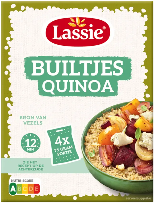 Builtjes quinoa 1 persoon