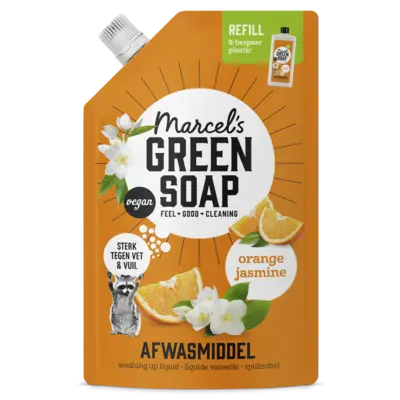 pdp-image-Marcel's Green Soap Afwasmiddel orange jasmine navulling